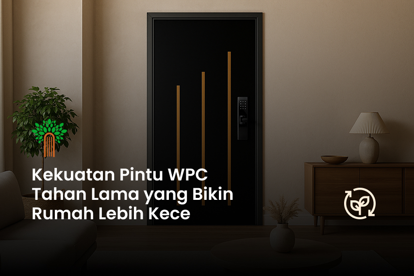 Kekuatan Pintu WPC Tahan Lama yang Bikin Rumah Lebih Kece