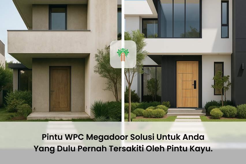 Pintu WPC Megadoor Solusi untuk Anda yang Dulu Pernah Tersakiti oleh Pintu Kayu.